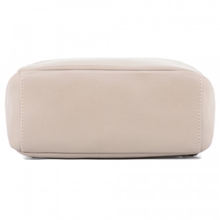 Кожаный рюкзак "Рамона" (бежевый)