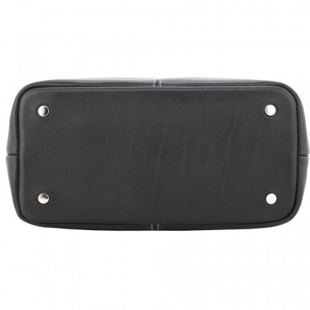 Женская кожаная сумка "Долорес" (черный)