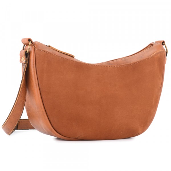 Женская кожаная сумка "Ладога" (рыжая). фото 1