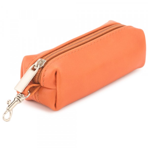 Кожаная ключница «Мальта нью» (оранж). фото 1