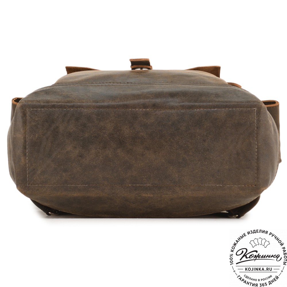 Мужской кожаный рюкзак "Орландо" (коричневая наппа)