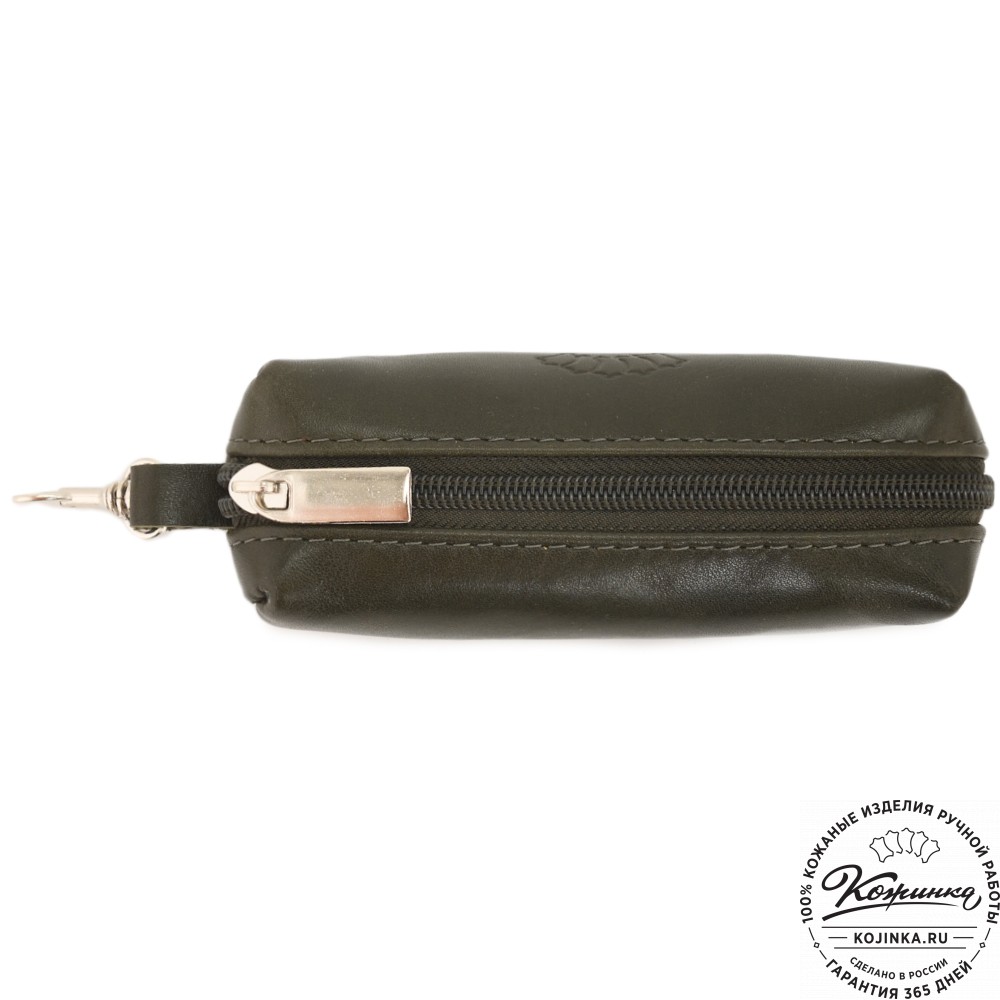 Кожаная ключница «Мальта нью» (хаки)
