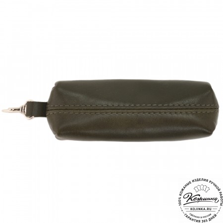 Кожаная ключница «Мальта нью» (хаки)