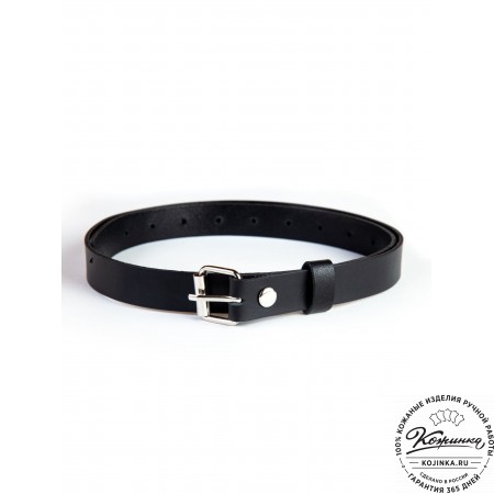 Кожаный пояс Nexy (чёрный)