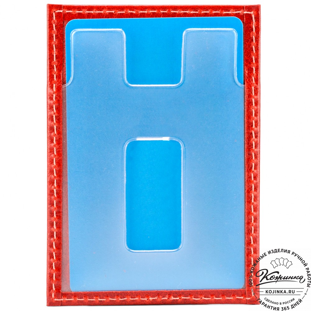 Футляр для карт "Корсика" (красный) 