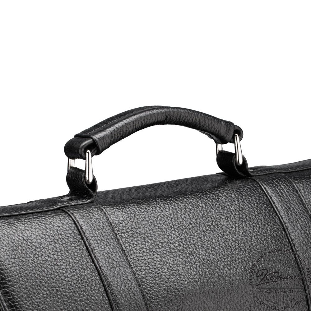 Кожаный портфель "Джозеф" (черный)