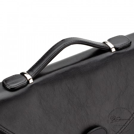 Кожаный портфель "Аскольд" (черный)