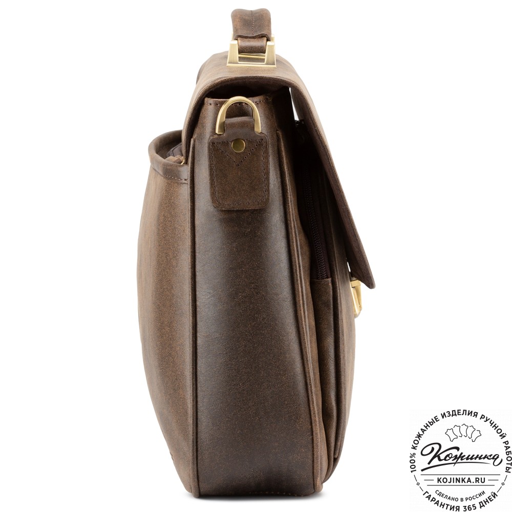 Кожаный портфель "Даниэль" (коричневая наппа)