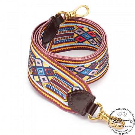 Цветной ремень-стропа (вариант № 6)