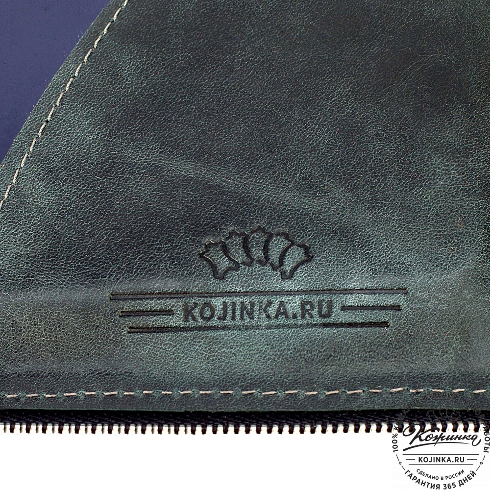 Кожаная папка для документов "Кейптаун" (черный антик)