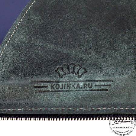 Кожаная папка для документов "Кейптаун" (черный антик)