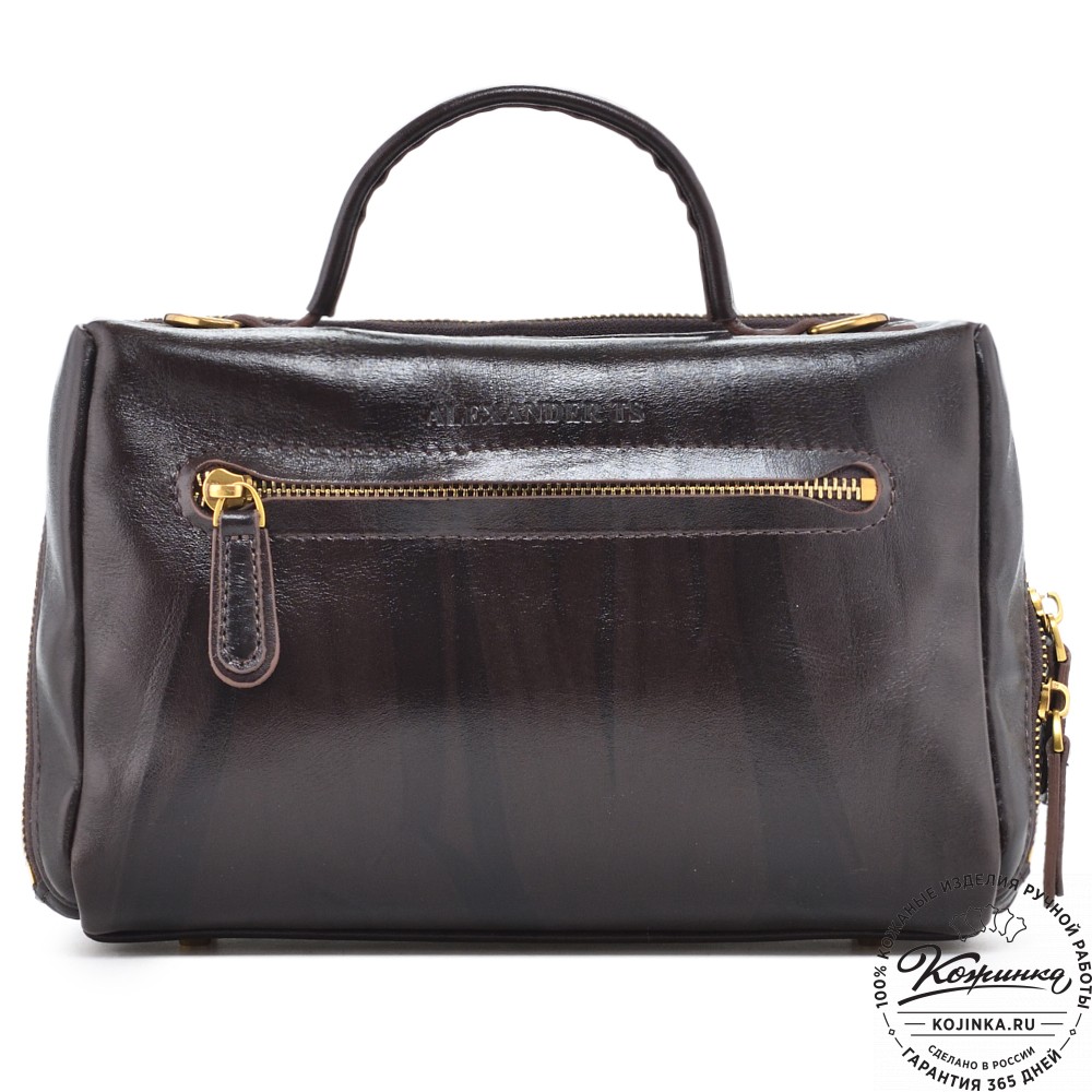 Женская кожаная сумка "Крис" "Кролик в короне"