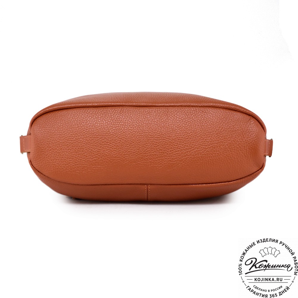 Женская кожаная сумка-трансформер "Ливадия" (рыжий)