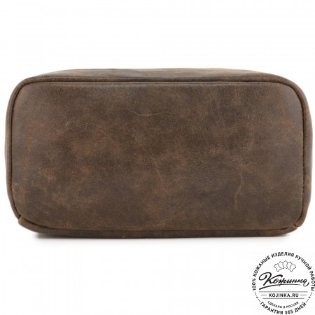 Кожаный рюкзак "Молибден" (коричневая наппа)