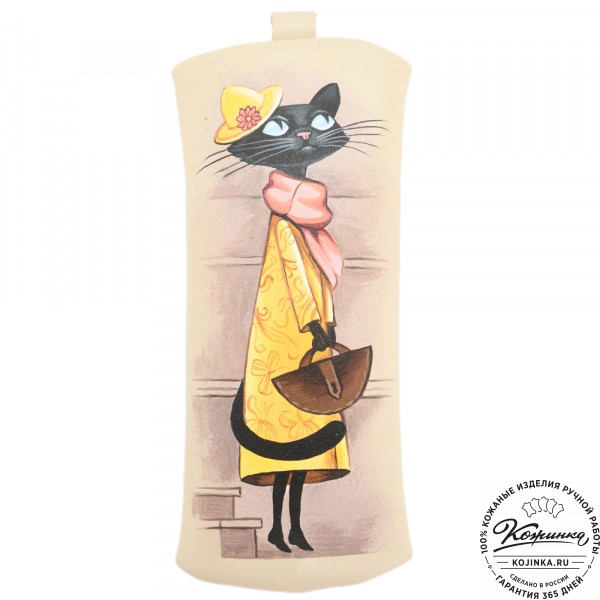  Кожаная ключница «Соло» "Леди Кэт". фото 1