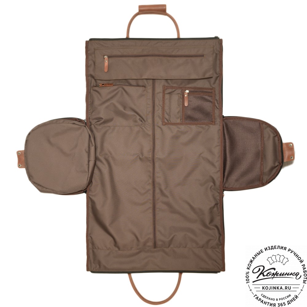 Кожаная сумка-портплед "Титан" (коричневый воск)