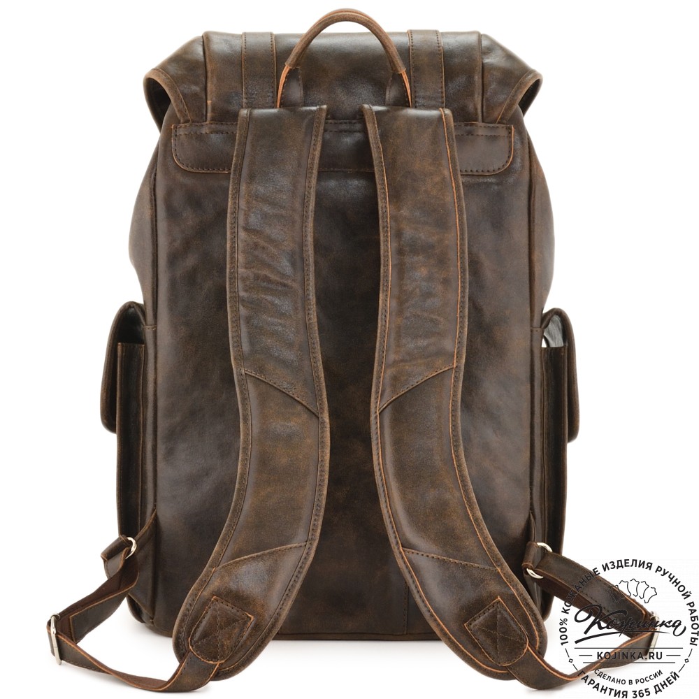 Кожаный рюкзак "Ганнибал" (коричневая наппа)