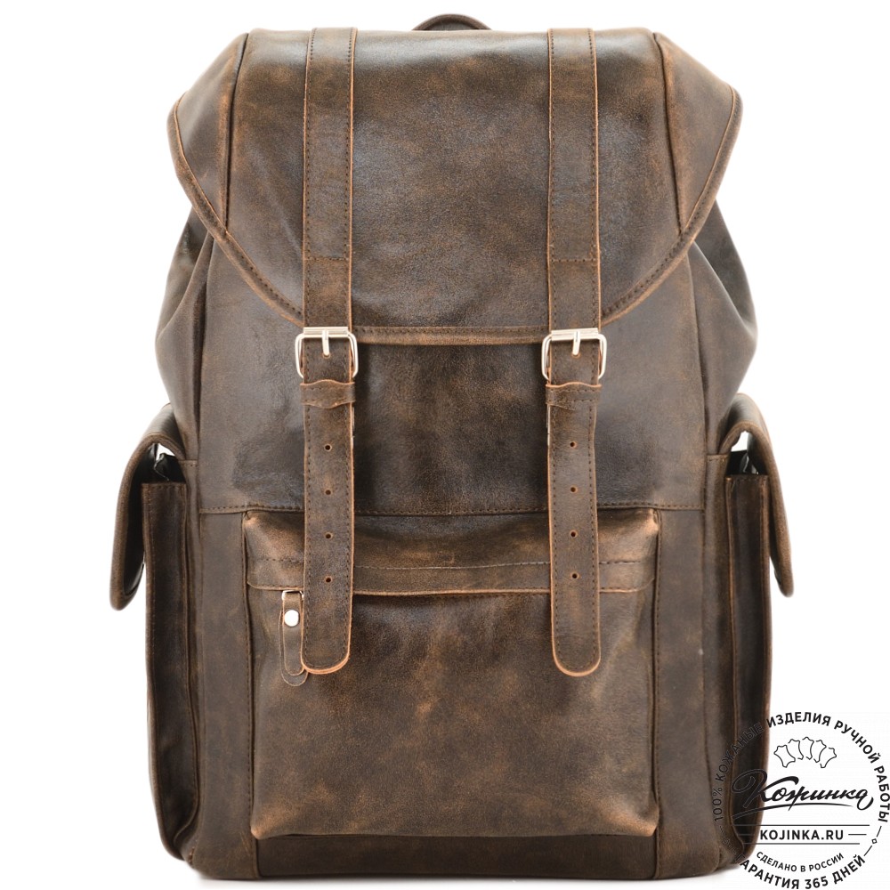 Кожаный рюкзак "Ганнибал" (коричневая наппа)