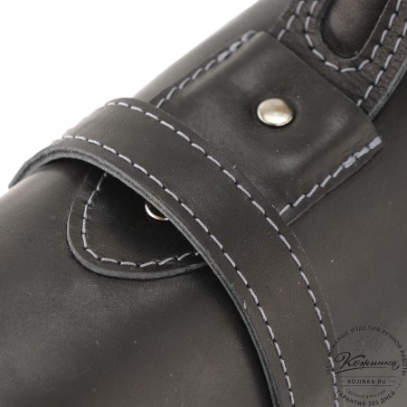 Кожаный портфель "Англетер" (черный)