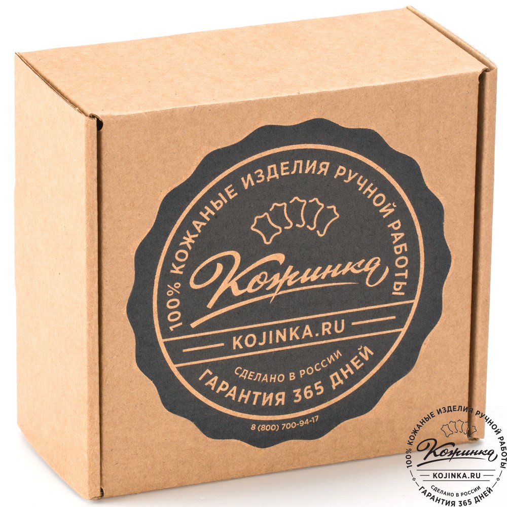  Кожаная обложка на паспорт "Будапешт" "Мотылек"