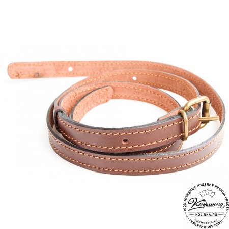 Мужской кожаный портфель "Премьер" (коричневый)