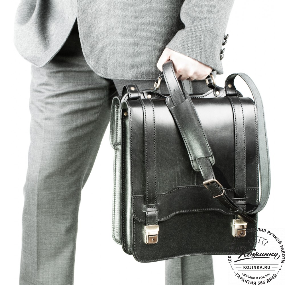 Кожаный планшет "Премиум" (чёрный)